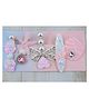Little Miss Cuttie Set Of 5 Sea Life Applique Detailed Alligator Clips - Pink