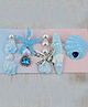 Little Miss Cuttie Set Of 5 Sea Life Applique Detailed Alligator Clips - Blue