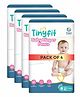 TinyFit Baby Diapers Medium Size (M) Pants Style | 7-12 kg | 136 Count - Pack of 4 | Bubble Soft Bed with Multi-Layer Absorption up to 12 Hours, Rash-free with Advance Leakage Protection