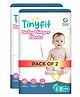 TinyFit Baby Diapers Large Size (L) Pants Style | 9-14 kg | 60 Count - Pack of 2 | Bubble Soft Bed with Multi-Layer Absorption up to 12 Hours, Rash-free with Advance Leakage Protection