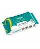 TINYFIT Soft Cleansing Baby Wipes with Lid Enriched with Aloe Vera & Vitamin E, 99% Water Based and Paraben Free | 80 Wipes | Pack of 1