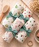 Blushbaby Cotton Muslin Swaddles Wrap for Newborn Baby - Pack Of 4