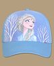 Kidsville Cotton Blend Knit Disney Frozen Featuring Elsa Printed Cap  - Blue - Circumference - 54cms