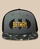 Kidsville Cotton Blend Knit DC Comics Featuring Batman Printed Cap - Grey & Black - Circumference 54 Cms