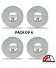 SPARK WORLD | White | 50w Foldable,Super Bright Angle Adjustable round Home Track Lights Ceiling Lamp Plastic White LED Decorative Light for Home & Festival Use