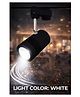 SPARK WORLD | Track Light | White | Pack of 1 | 10 Watt Track Black (White) Finish LED Spotlight Focus Light Aluminium White LED Decorative Light for Home & Festival Use