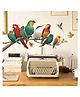 JAAMSO ROYALS Birds of Paradise themed wall mural or decorative sticker set designed for interior home decor. (30 CM X 60 CM )
