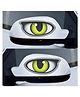 JAAMSO ROYALS Monster Eyes Car Sticker Tape Cute Sticker Window Diggi Doors for Car Bike Decals, Stickers & Vinyl Art (15 CM X 15 CM)