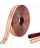 JAAMSO ROYALS Rose Gold PVC Edge Banding Tapes Self-Adhesive Furniture Decorative Trim Strip T-Bar Trim (2 x 200 CM)