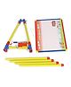 Avis Little Master 3 in 1 Multi-functional Board With Stand - Yellow & Blue