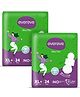Evereve Ultra Thin Sanitary Pads 320mm Long & Wide Day Pads with Fast Absorption XL+ Pack of 48