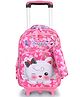 Tinytot Height 18 Inches Stylish & Trendy Water Resistant High Storage Backpack Multicolor