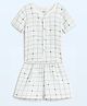 The Boo Boo Club Muslin Woven Half Sleeves Checked Coordinating Shirt & Shorts Set - Multi Colour