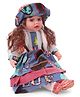 ToyMark Fashion Doll With Jacket & Cap Multi Colour - Height 34.5 cm