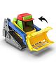 Mirana Toys Bump & Go Construction Musical Toy for Kids - USB Type-C Rechargeable Bulldozer, Excavator, Crane Vehicle - 360 Automatic Rotation - Playful & Colorful Design - For Boys & Girls 2+ Years (Milo)
