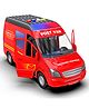 Mirana Toys Delivery Van - Big Courier Toy Truck for Kids with Multiple Emergency Sirens & Famous Kids Tunes - Friction Powered Wheels - Door-Openable with Detailed Cab Area - for Boys & Girls