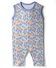 Kidi Wav Sleeveless Floral Printed Romper - Multi Colour