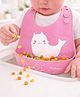 AEREX Silicone Baby Feeding Bib with Food Catcher Pocket | Waterproof & Adjustable Toddler Bib | Soft BPA-Free Washable Weaning Bib