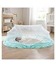 AEREX Foldable Baby Mosquito Net for Bed | Portable Bottomless Mosquito Net for Newborn Baby 90 x 50 x 50 cm | Anti-Mosquito Net, Breathable Mesh | Safe Sleeping Net for Infants (Green)