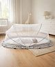AEREX Foldable Baby Mosquito Net for Bed | Portable Bottomless Mosquito Net for Newborn Baby 90 x 50 x 50 cm | Anti-Mosquito Net, Breathable Mesh | Safe Sleeping Net for Infants (Grey)