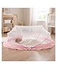 AEREX Foldable Baby Mosquito Net for Bed | Portable Bottomless Mosquito Net for Newborn Baby 90 x 50 x 50 cm | Anti-Mosquito Net, Breathable Mesh | Safe Sleeping Net for Infants (Pink)