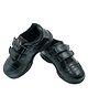 Priaansha Kids Abstract Designed Velcro Closure Shoes - Black