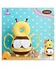 Puchku Baby Head Safety Cushion Backpack Plush Honey Design for Ultimate Protection Adjustable Chest Strap Soft Head Protection Pillow