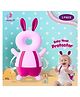Puchku Baby Safety Head Protector Cushion Backpack Butterfly Design Soft Head Protection Pillow with Adjustable Chest Strap for Babies Pink Head Protector