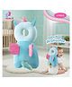 Puchku Unicorn Shaped Baby Safety Head Protector Cushion Backpack Soft Head Protection Pillow with Adjustable Chest Strap for Crawling and Walking Infants