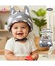 Puchku Adjustable Cushioned Baby Safety Helmet - Grey