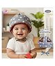 Puchku Adjustable Cushioned Baby Safety Helmet - Light Grey