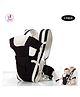 Puchku Royal Hip Seat Baby Carrier with 4 Positions for 6-24 Months, Adjustable Newborn to Toddler - Black