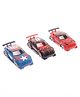 Marvel Go Battle SUV Die Cast Free Wheel Toy Car Pack of 3  - Multicolor