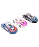 MARVEL Go Rapid Racer 3 Pack Wave 4 Die Cast Free Wheel Toy Car - Multicolor