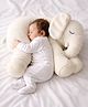 Mi Arcus 30.5 cm Baby Elephant Shape Soft Plush Toy  White