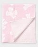 Mi Arcus Bow Design Premium Knitted Leightweight All Weather Blanket- Pink