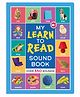 My Learn to Read Multi Sensor Sound Book for Kids - English