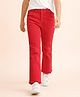 Nino Togs Denim Solid Jeans - Red