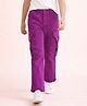 Nino Togs Denim Cargo Style Jeans - Orchid Purple