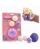 Scoobies Foamazing Balls 3 Squishy + 1 Fuzzy Spiky Sensory Ball (Set of 4)