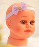 BABY Charm Bow Applique Detailed Headband - Purple