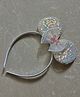Kid-O-World Bow Applique Detailed Sequins & Beads Embellished Hair Band - White