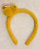 Kid-O-World Fur Embellished Bunny Applique Detailed Hair Band - Yellow