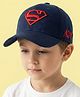 Vritraz Woven Letter S Embroidered Baseball Cap - Red & Blue - Circumference 52 - 56 Cm
