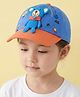 Vritraz Woven Teddy Applique Detailed Baseball Cap - Blue - Circumference 52-56 Cms