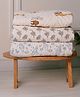 Torii  Dino Quilt Infant Set with Rai Pillow - Offwhite