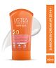 Lotus Herbals Safe Sun Sunscreen Cream - Breezy Berry SPF 20 PA+, Sweat & Waterproof, Berry extract, 50 ml
