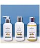 Mamansh Baby Skincare Combo Bundle of Baby Massage Oil, Baby Wash and Baby Lotion 1 unit Each of 200ml