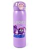 KolorFish Panda Style Water Bottle for Kids Leakproof Travel Sipper BPA-Free Reusable Cute Design Tumbler 304 Stainless Steel Inner - 700 ml - Purple