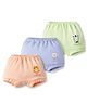Simply Interlock Knit Bloomers with Animal Print Pack of 3 - Multicolor